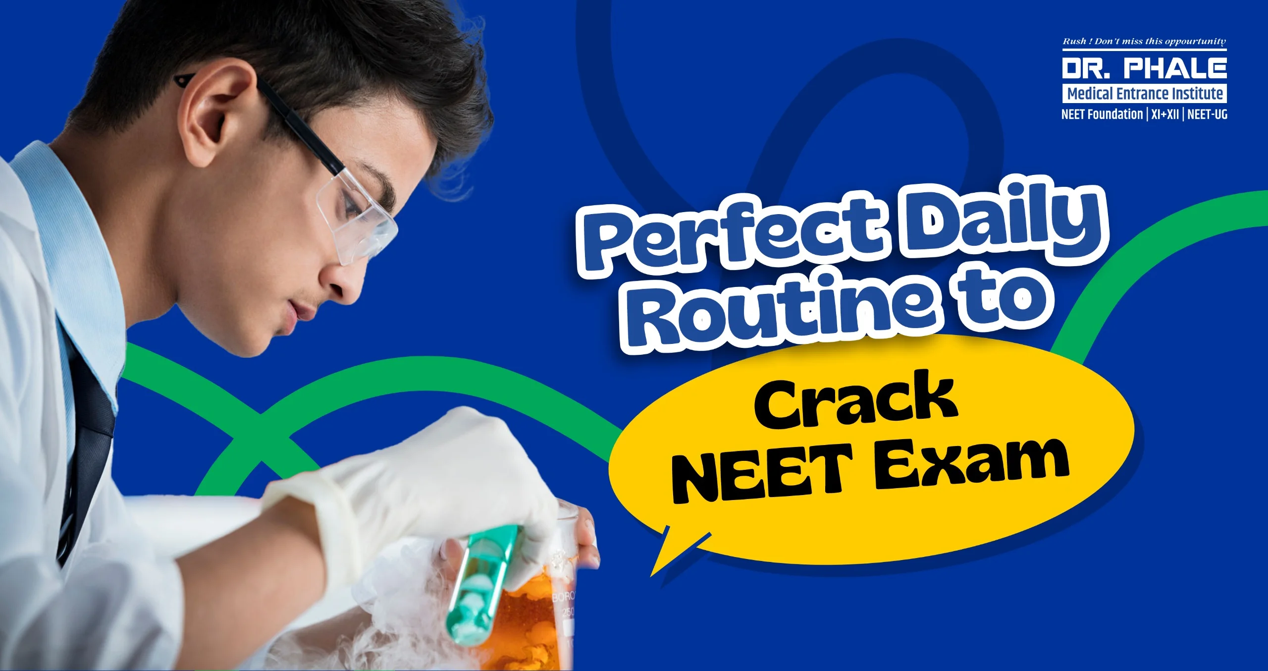 Perfect daily routine to crack neet exam